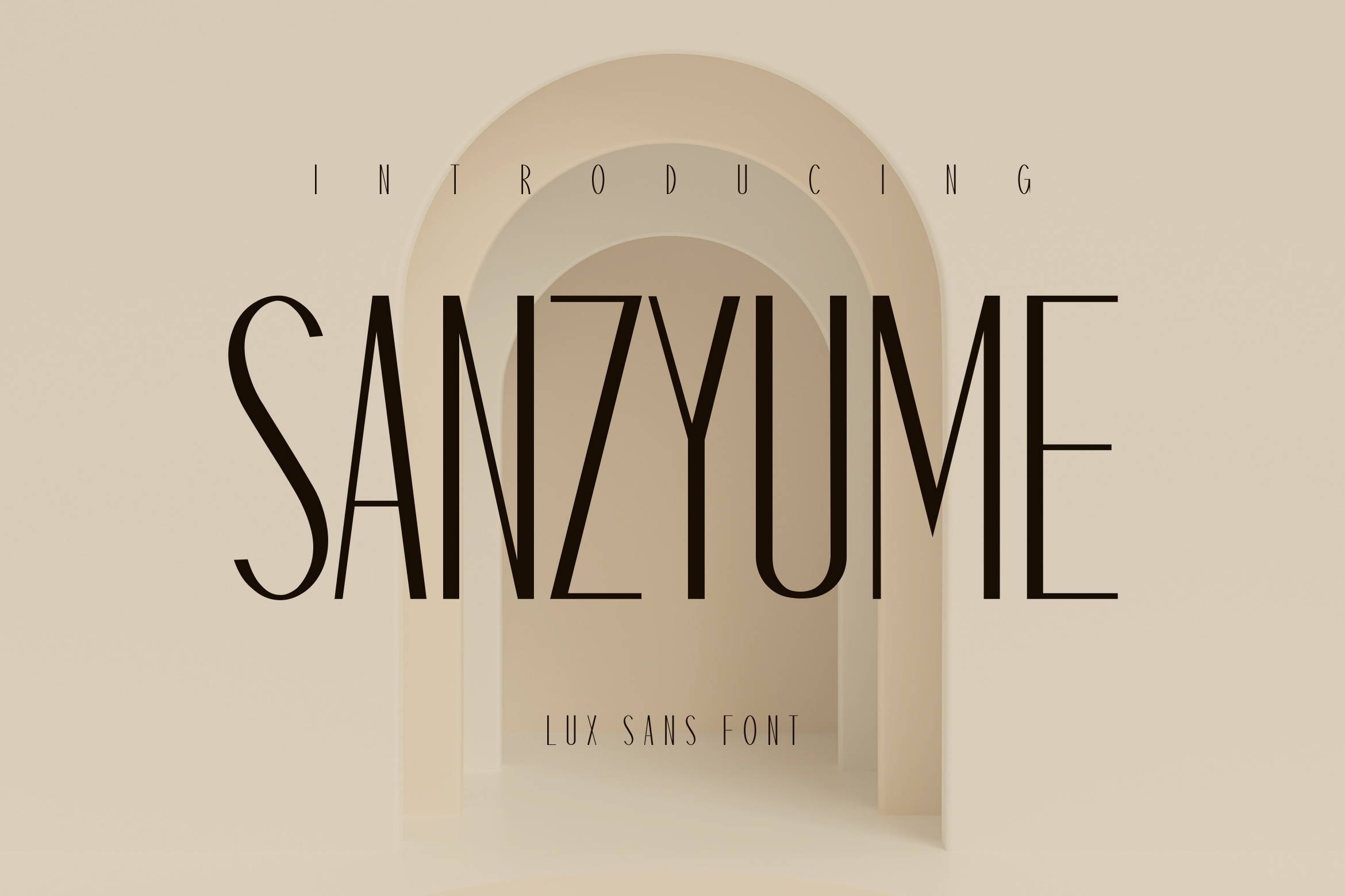 폰트 Sanzyume